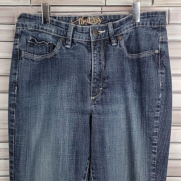 Fantasy slim fit blue denim jeans Size 8 - Picture 3 of 12